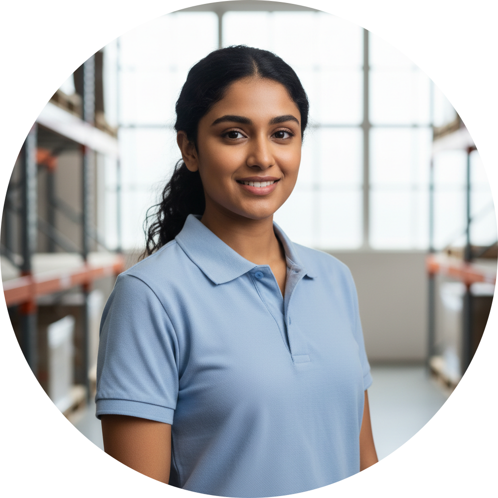 Zara, aged 22, warehouse packer, fictional young person testimonial for Youth Start case study